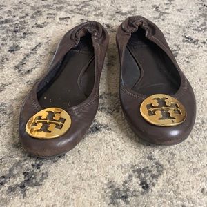 Tory Burch leather ballet flats